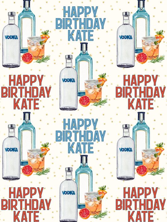 Cocktail Birthday Cheers