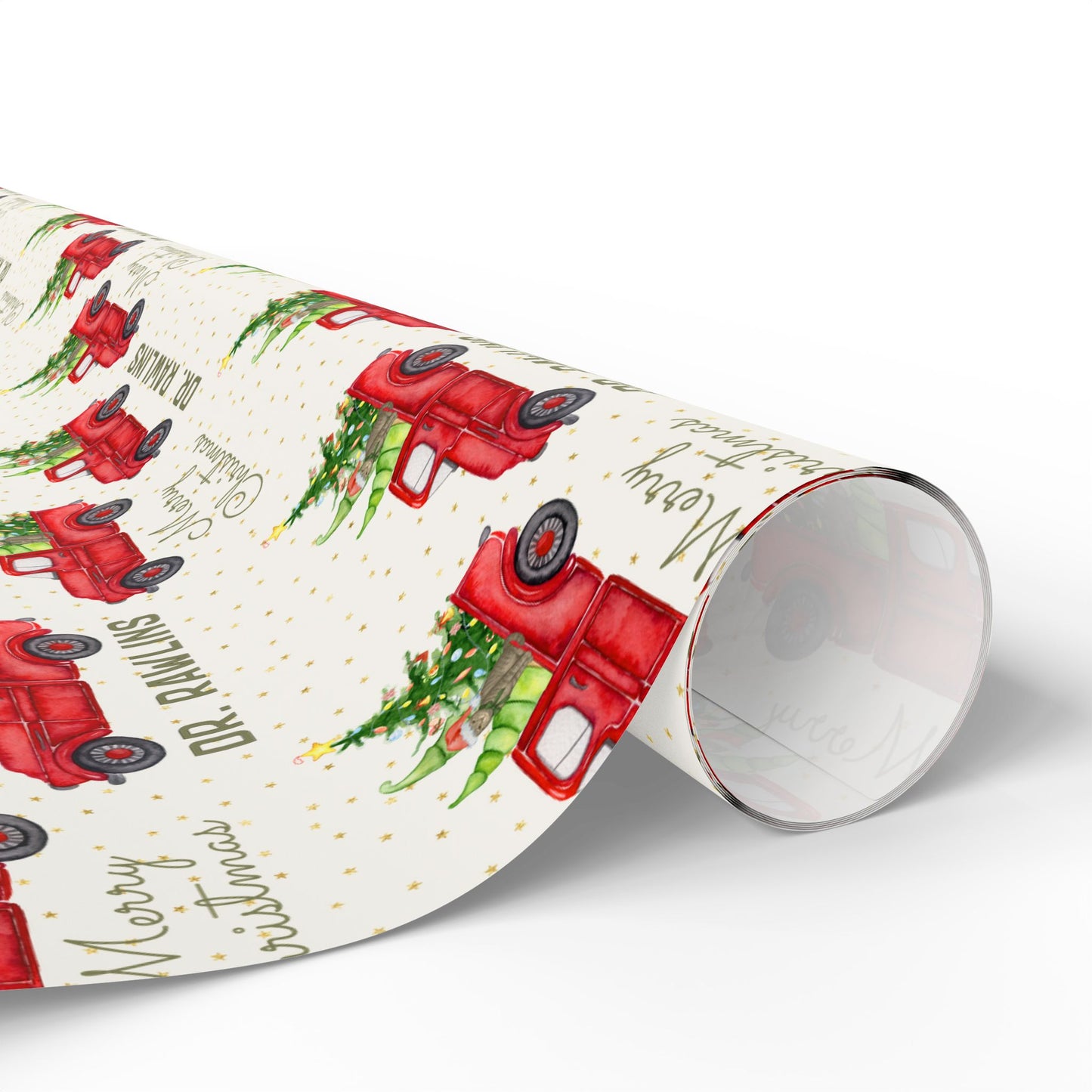 Christmas Truck & Dog (or Cat)