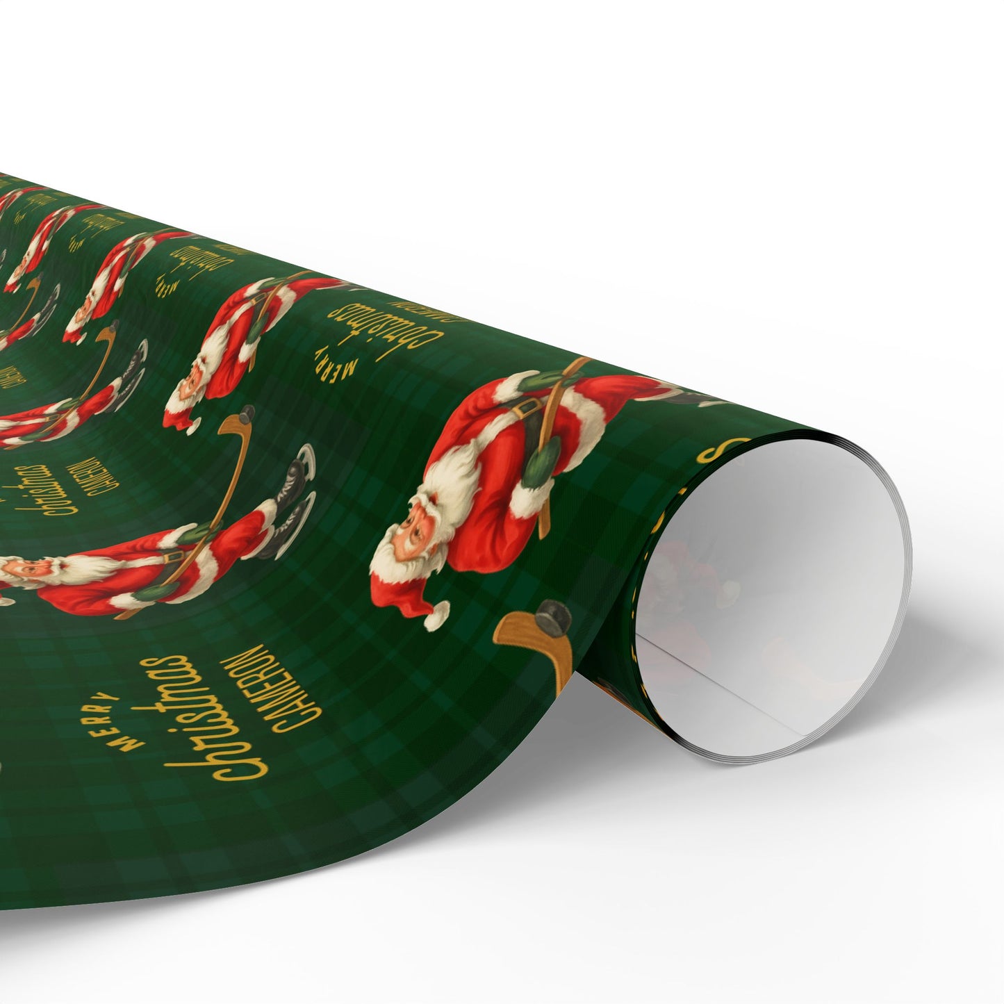 Santa Plays Ice Hockey