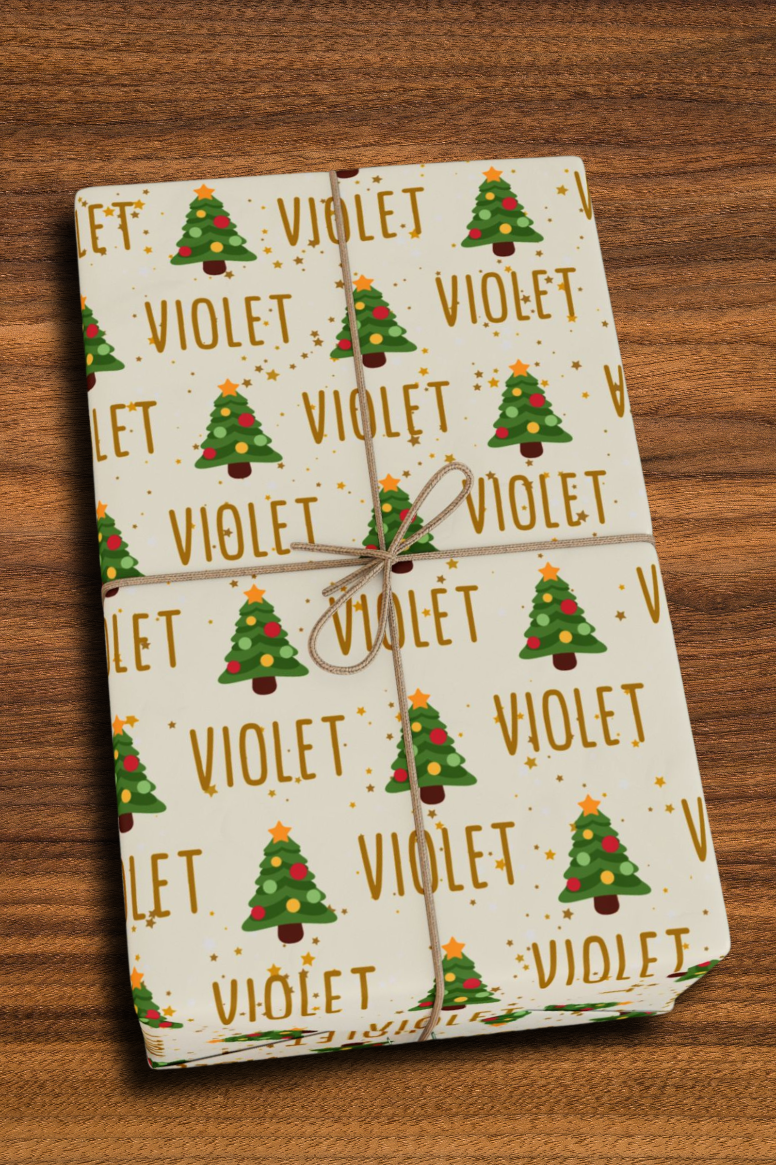 Christmas Tree & Name