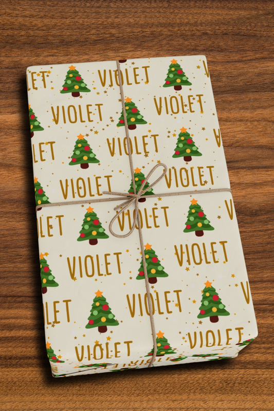 Christmas Tree & Name