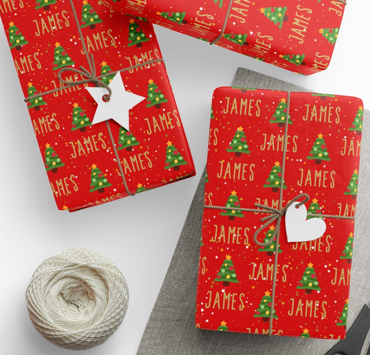 Christmas Tree & Name