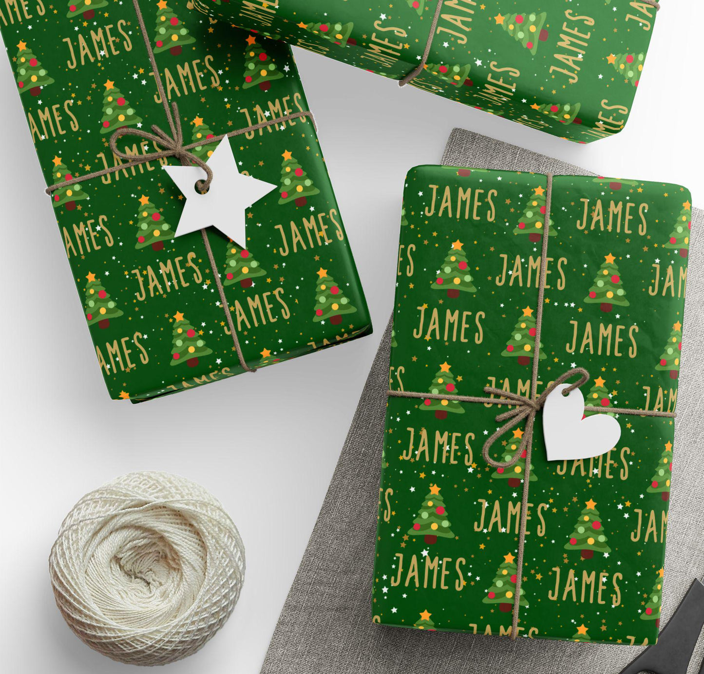 Christmas Tree & Name