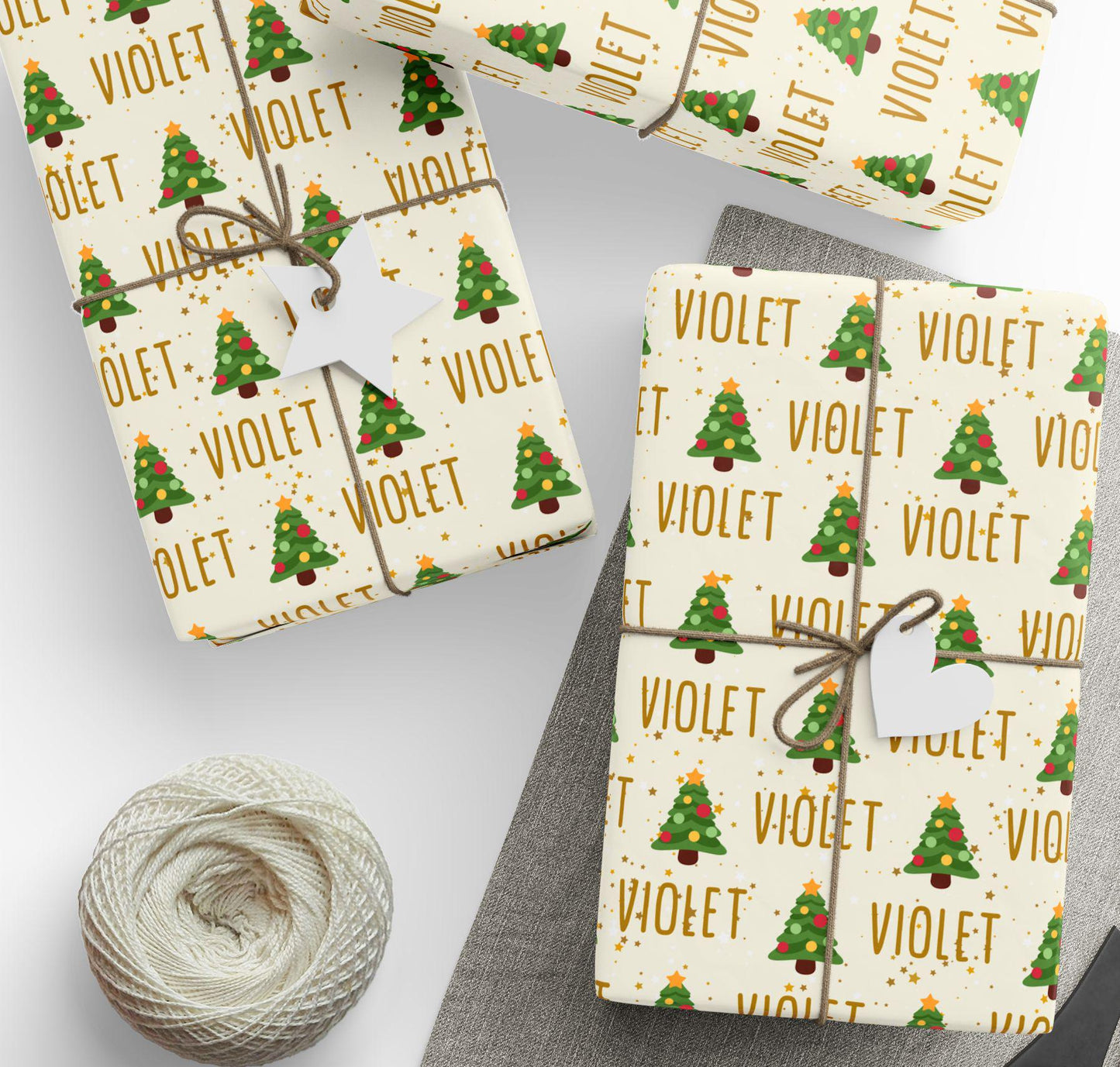 Christmas Tree & Name