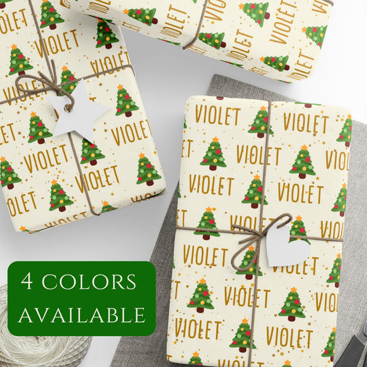 Christmas Tree & Name