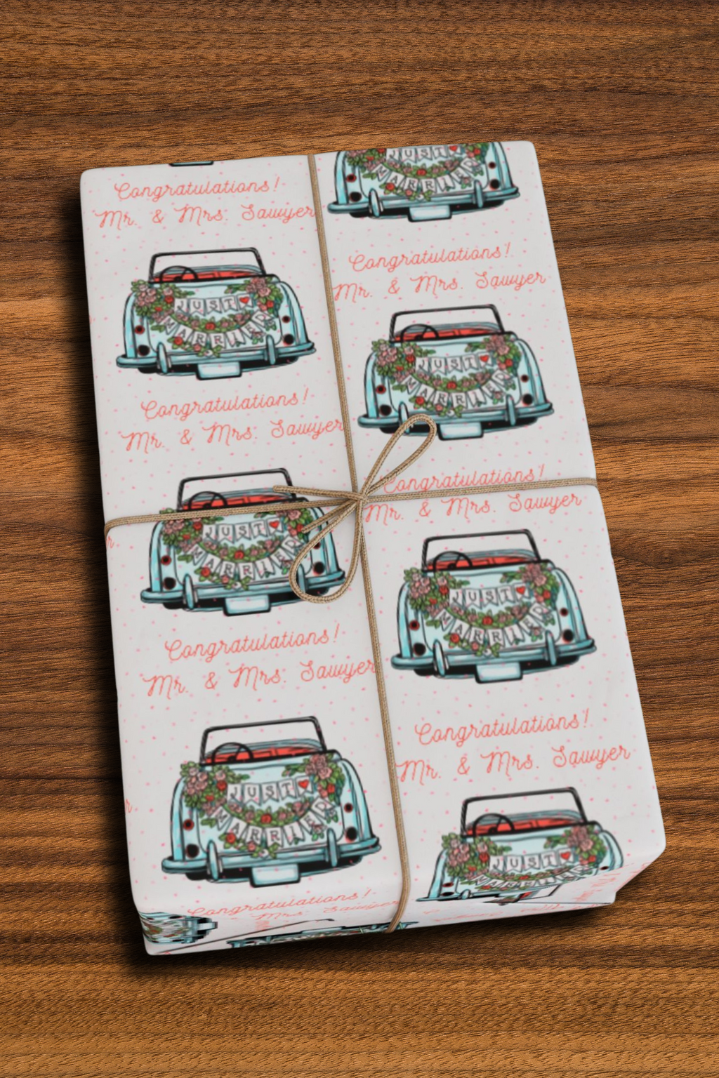 Just Married Car