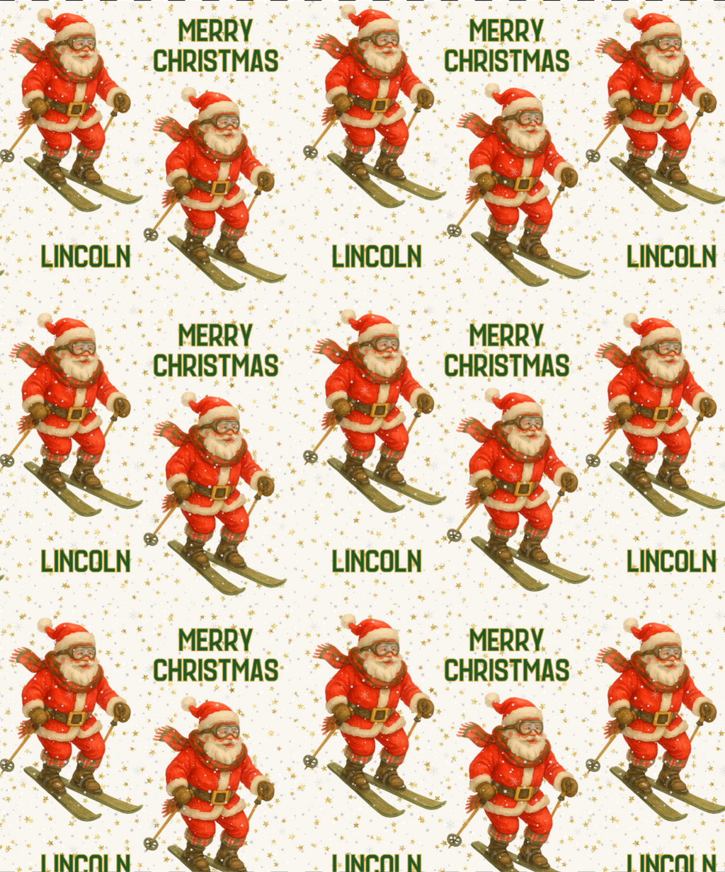 Santa Skiing