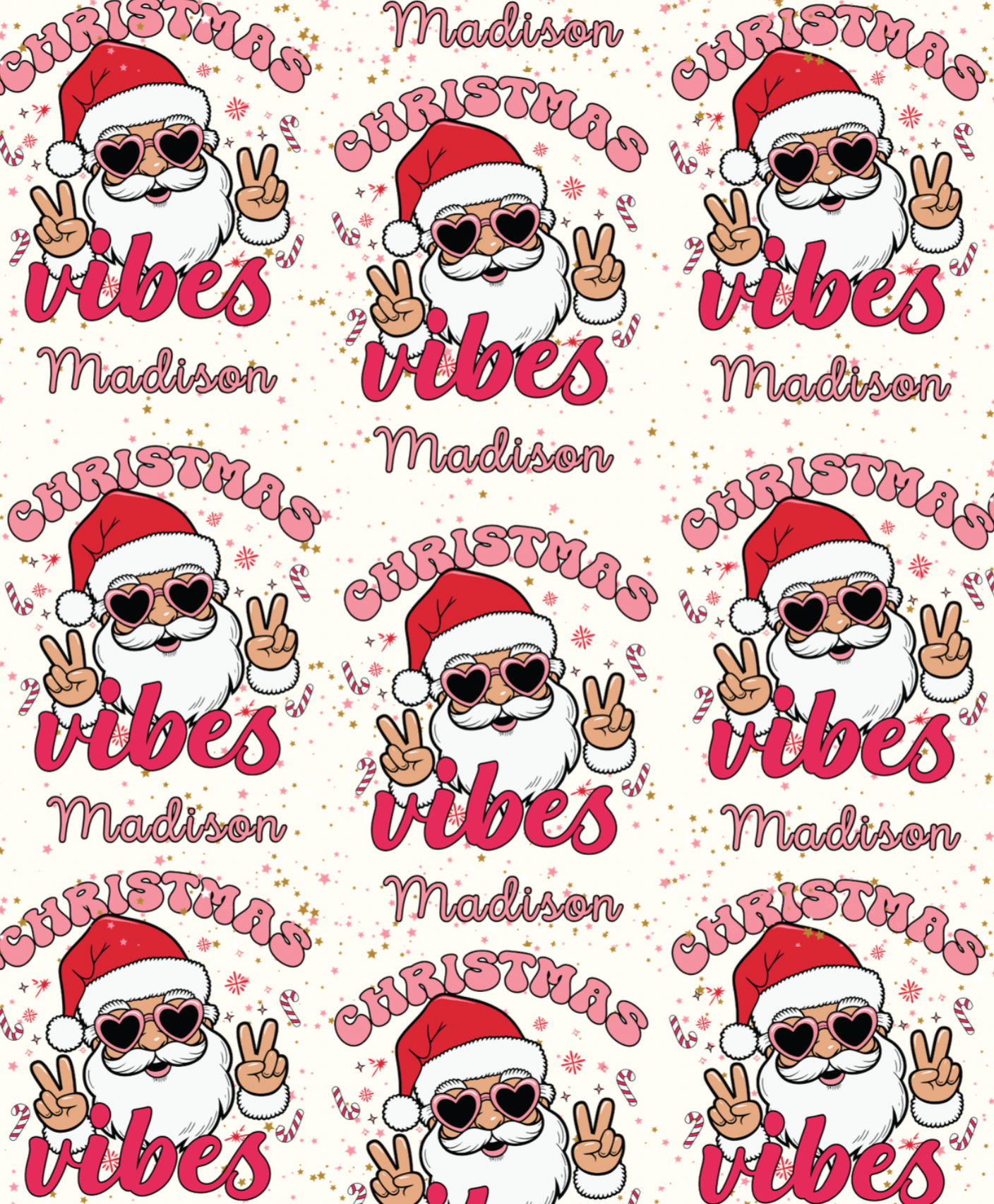 Santa Christmas Vibes