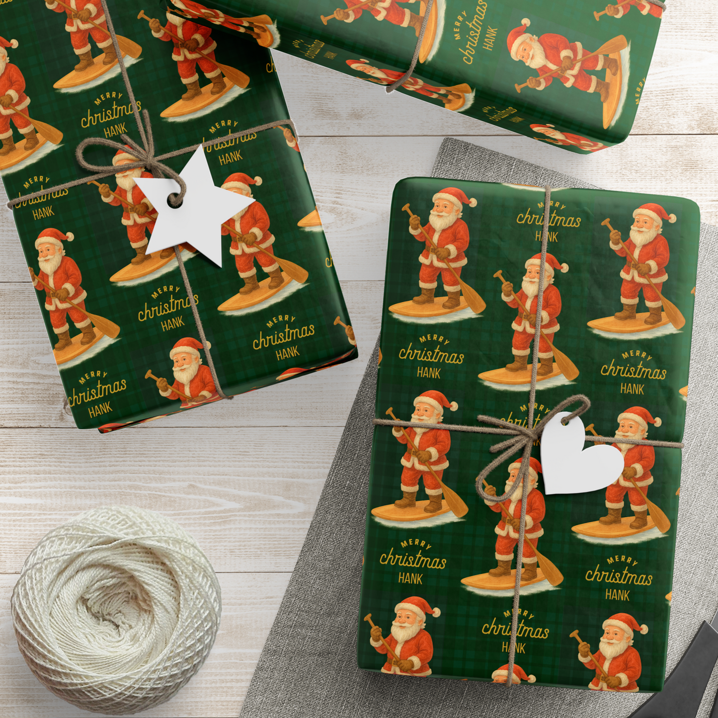 Santa Paddle Boarding