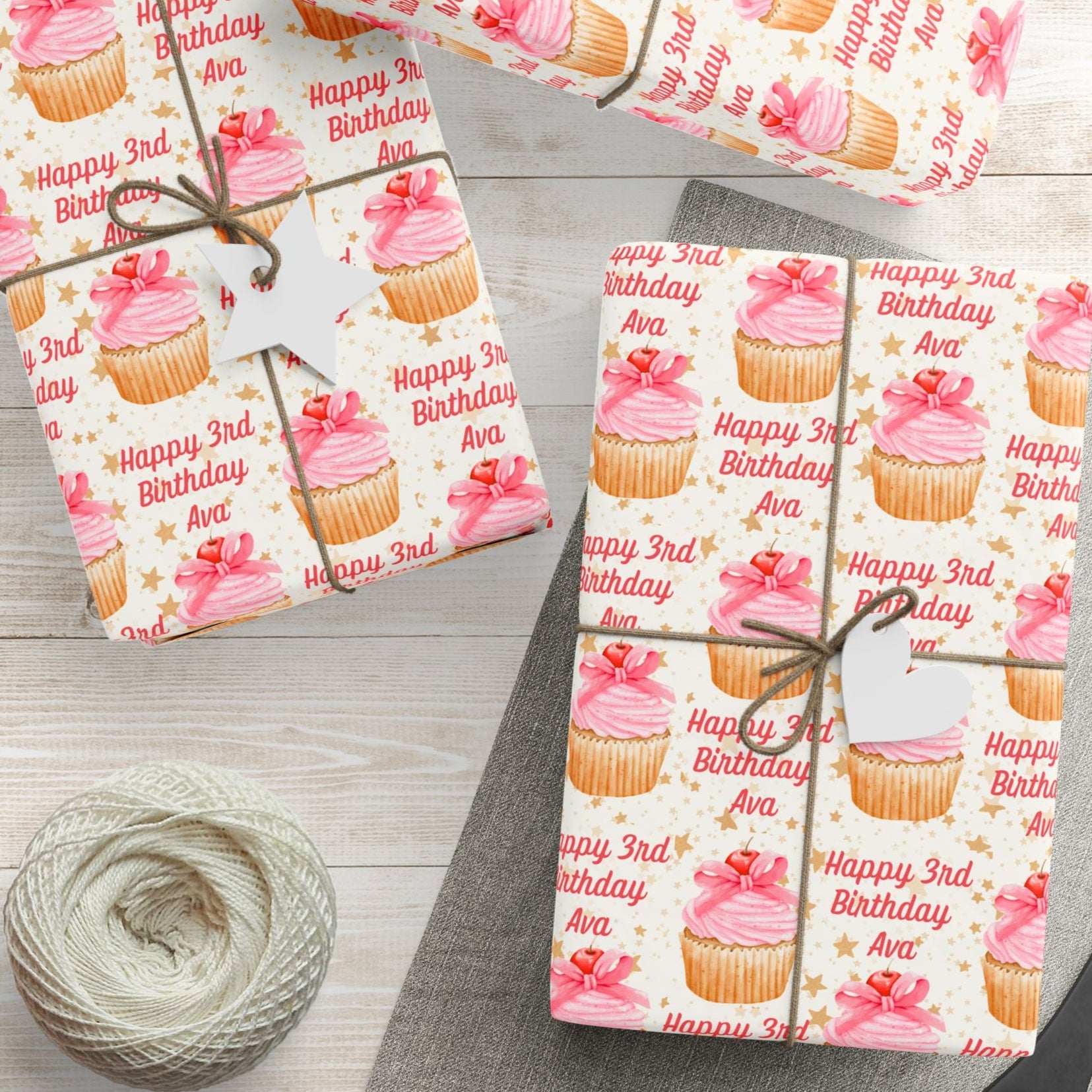 Pink Cupcake Birthday