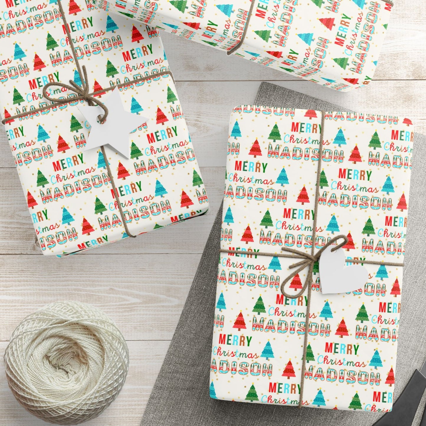 Christmas Patterned Letters