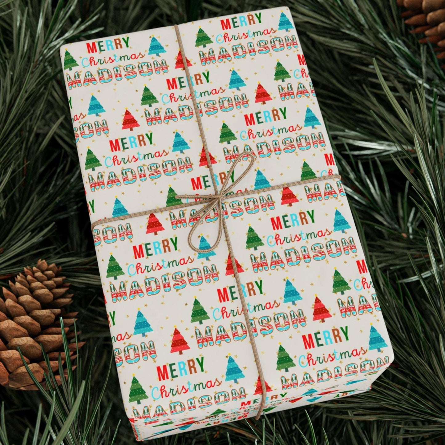 Christmas Patterned Letters