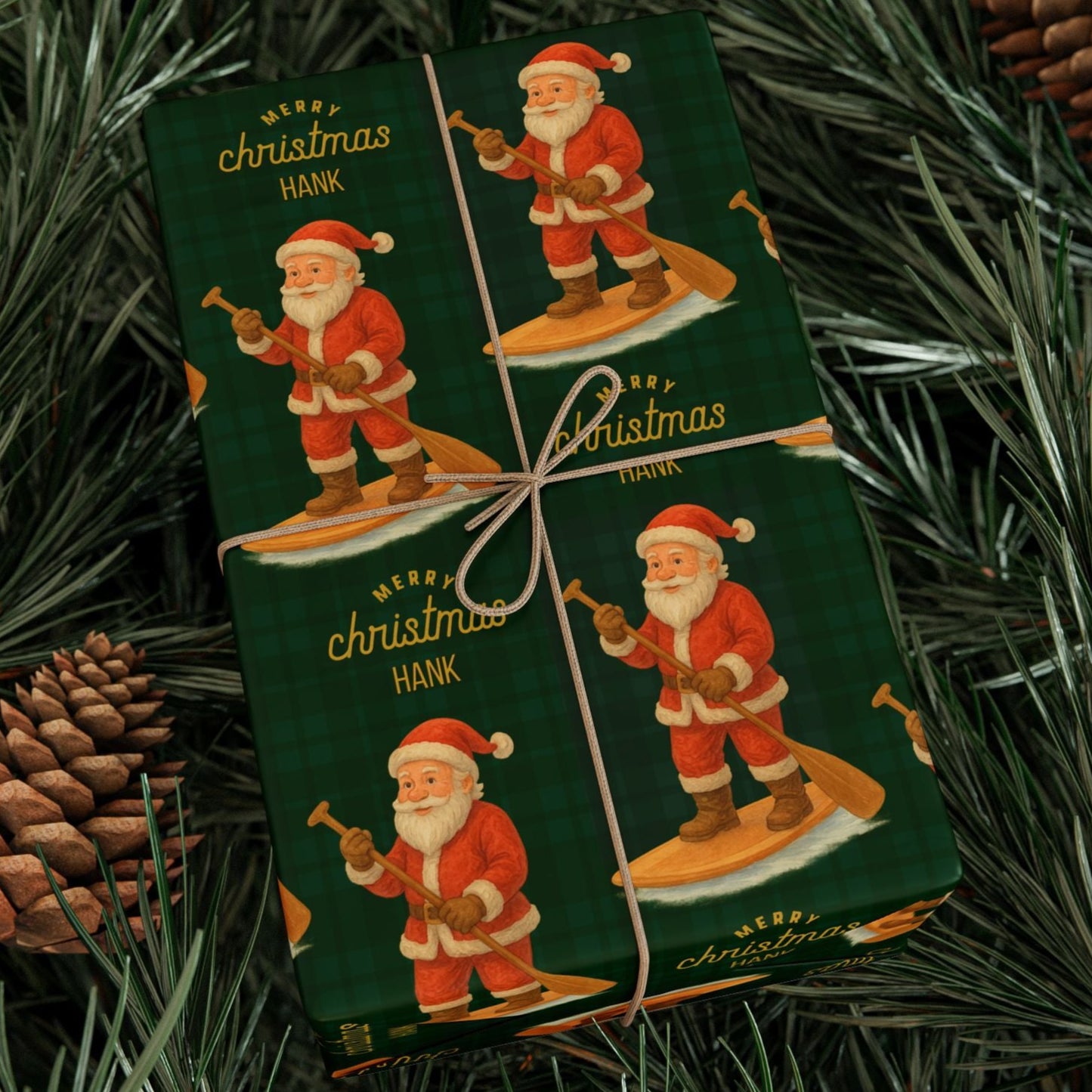 Santa Paddle Boarding