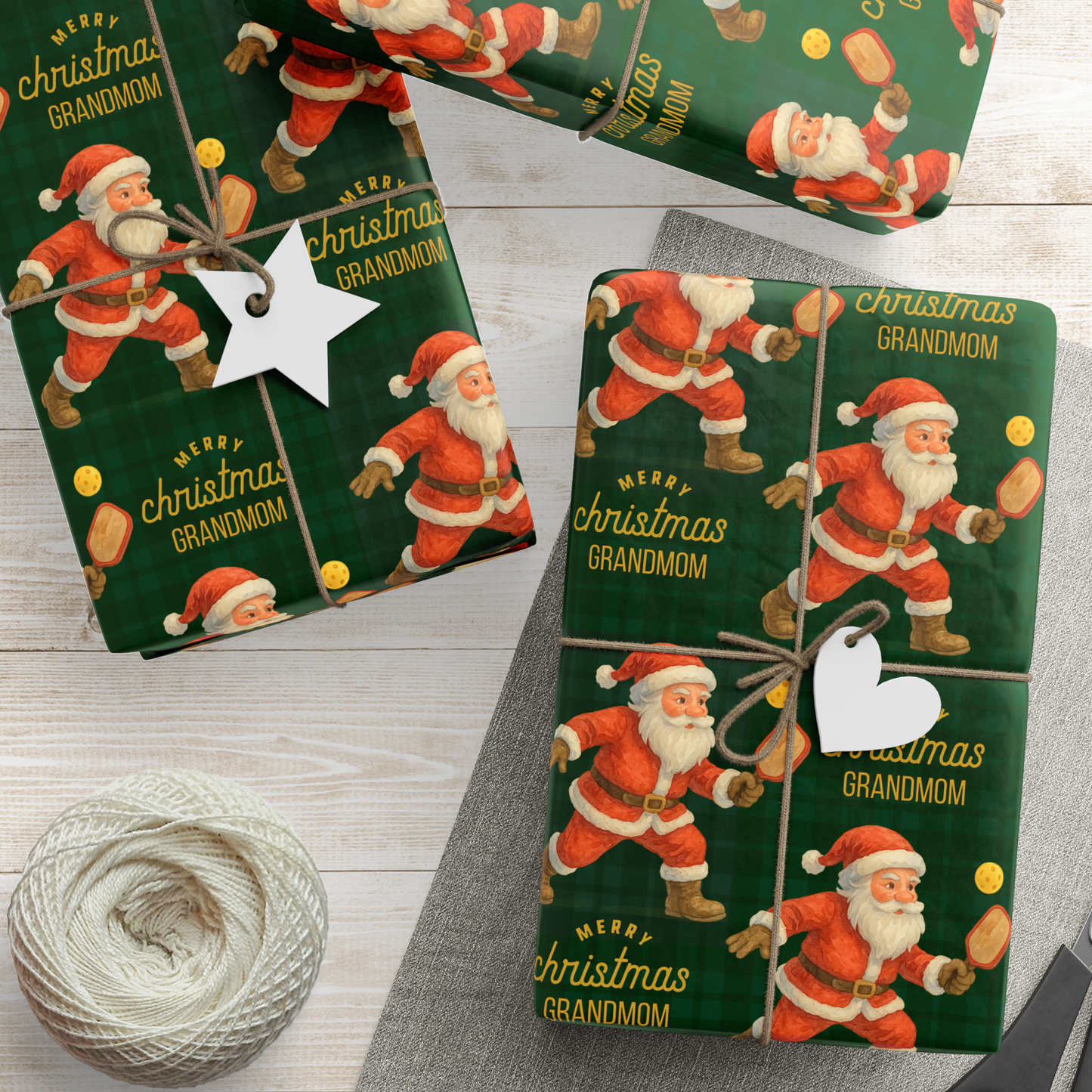 Santa Plays Pickleball