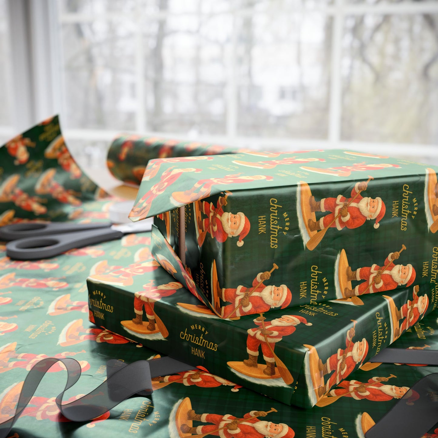 Santa Paddle Boarding