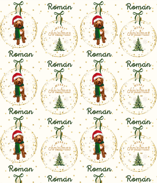 Christmas Golden Doodle