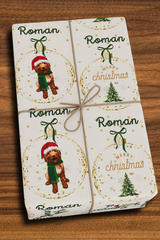 Christmas Golden Doodle