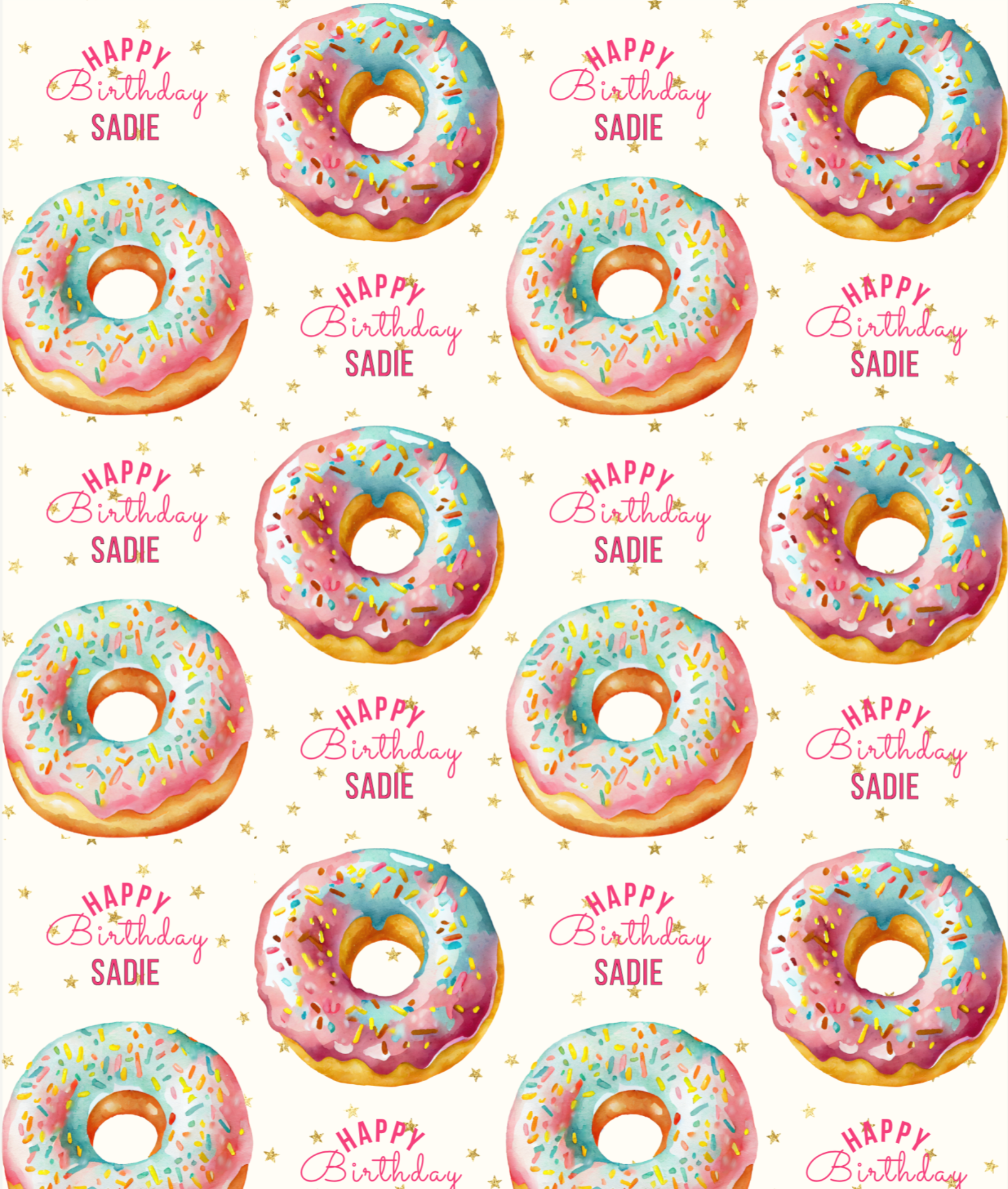 Happy Birthday Donut