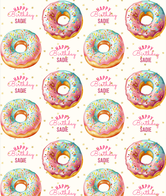 Happy Birthday Donut