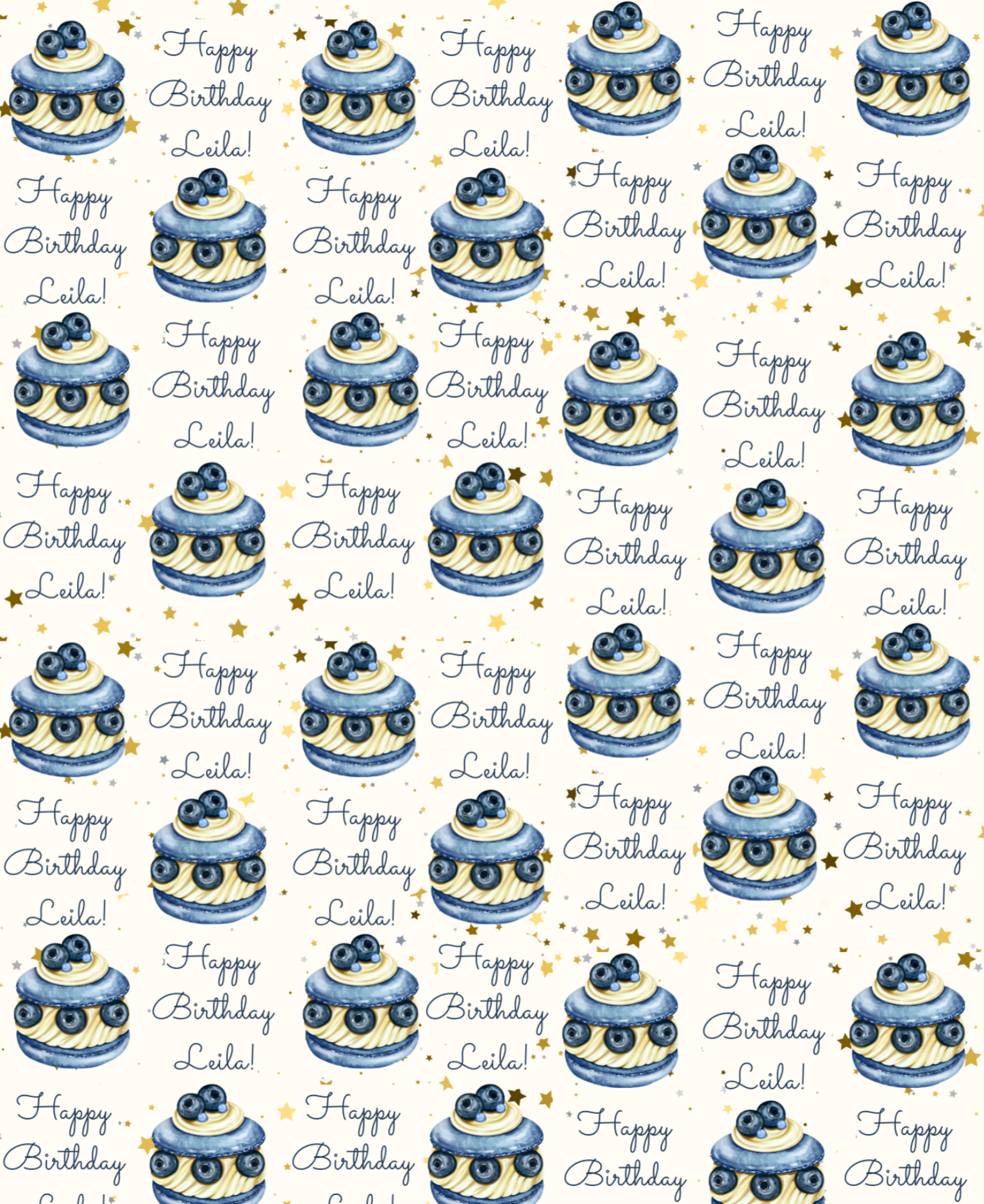 Macaron Birthday