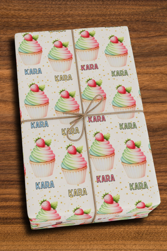 Swirled Cupcake Birthday