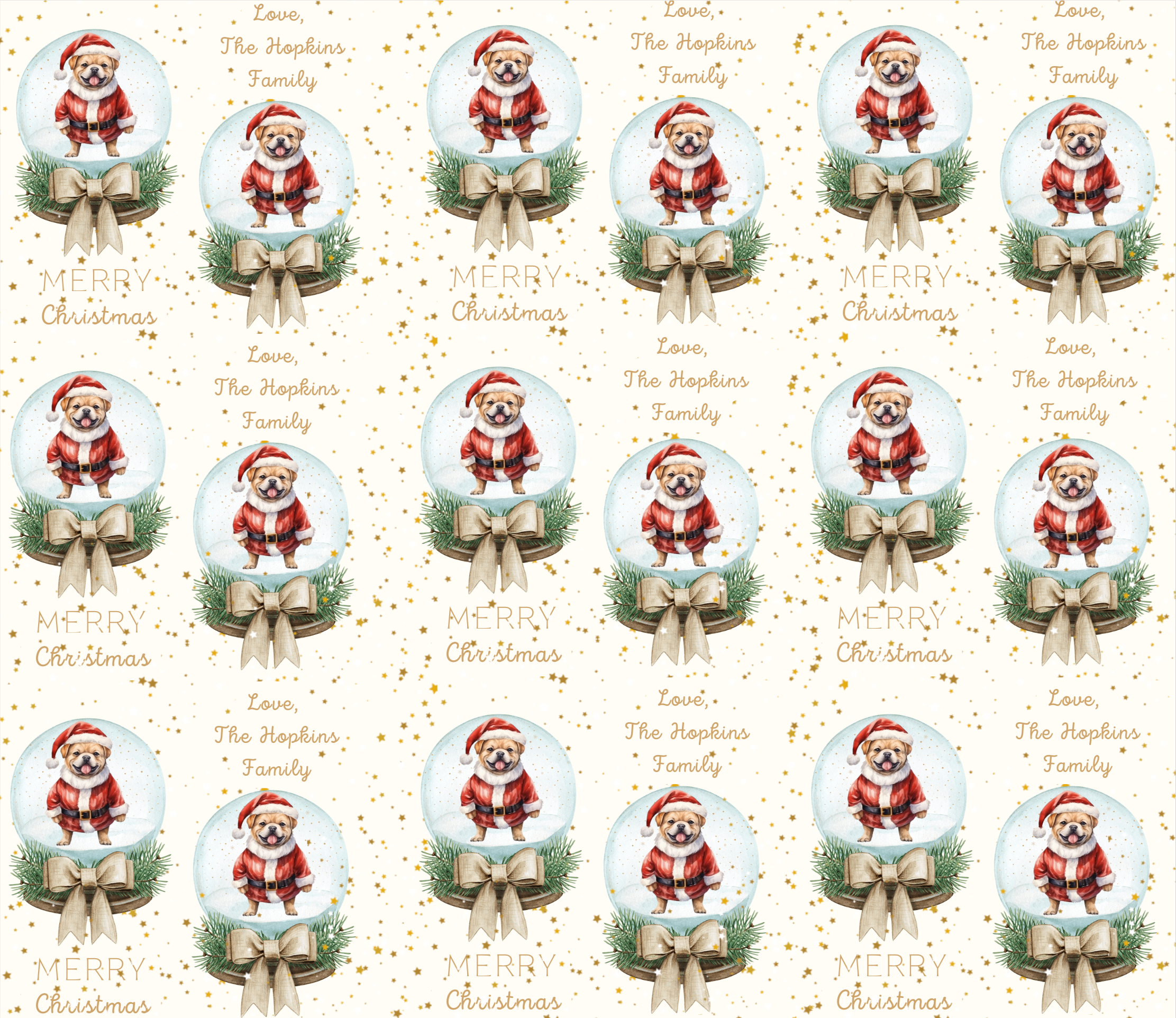 Christmas Pug
