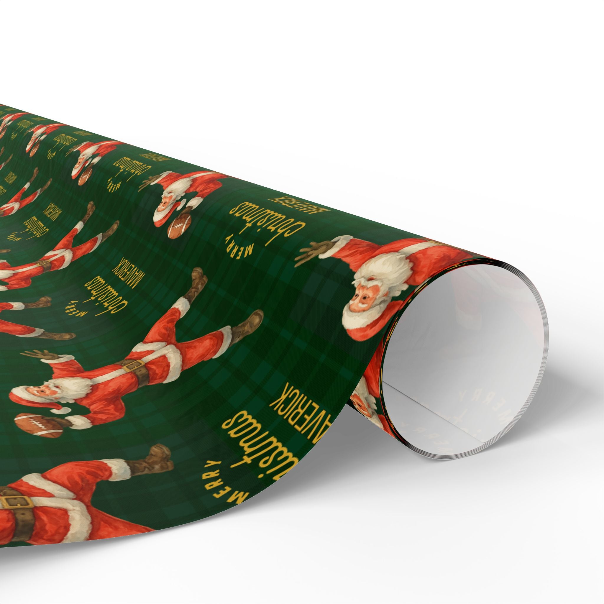Santa Plays Football