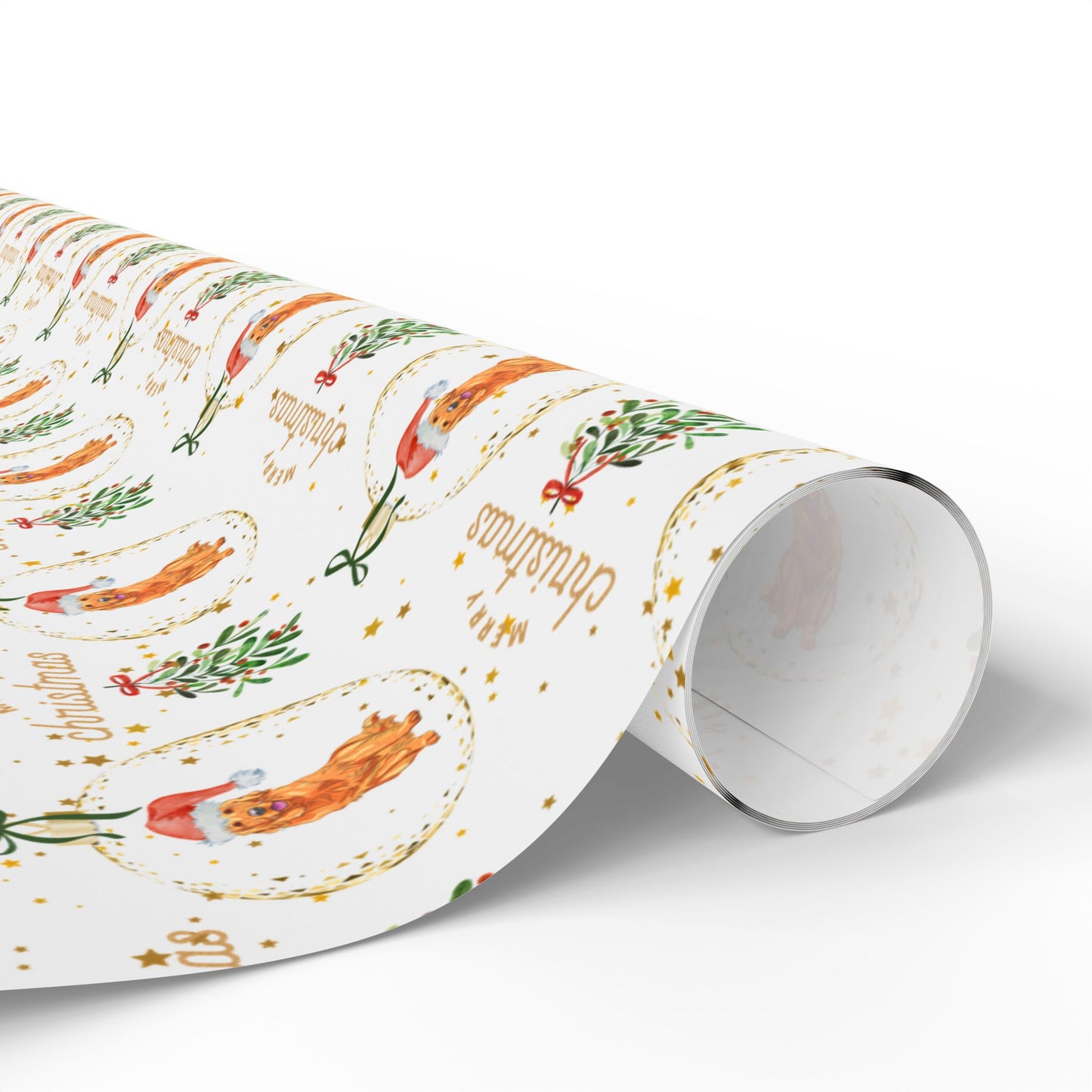 Christmas Golden Retriever