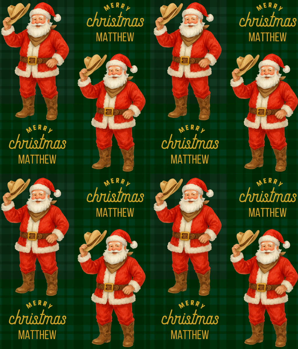 Cowboy Santa