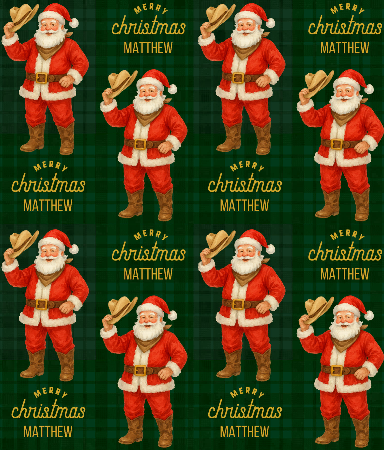 Cowboy Santa