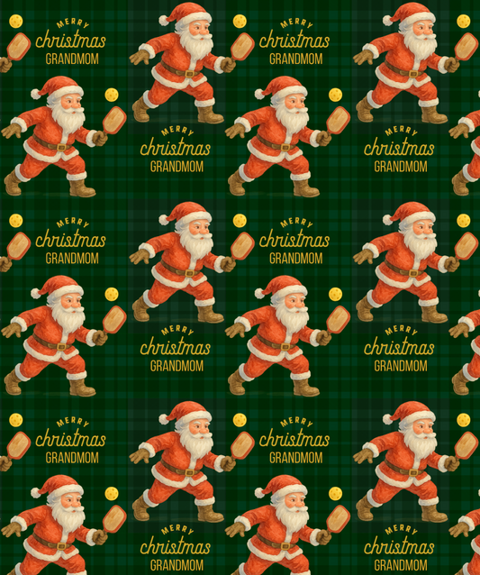 Santa Plays Pickleball