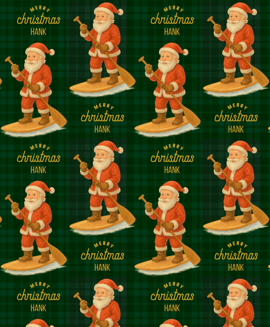 Santa Paddle Boarding