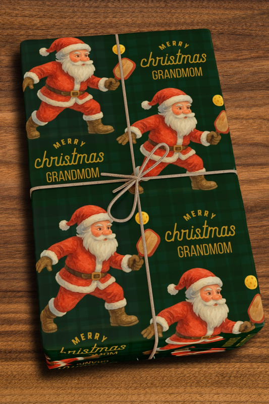 Santa Plays Pickleball