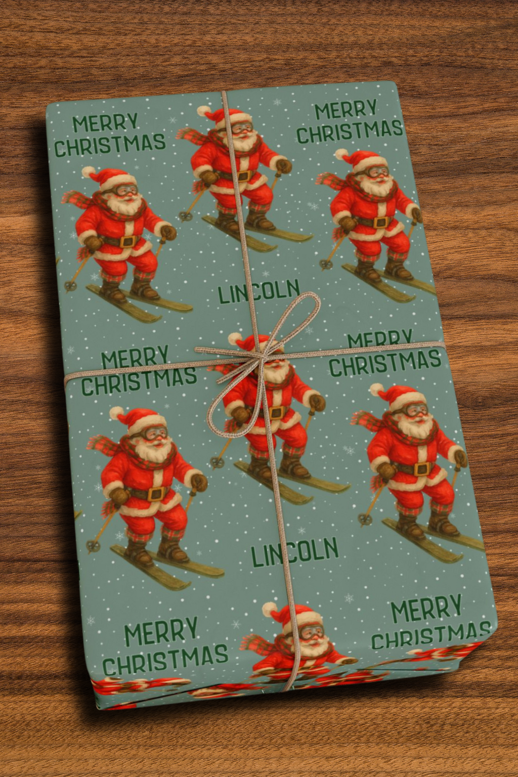 Santa Skiing