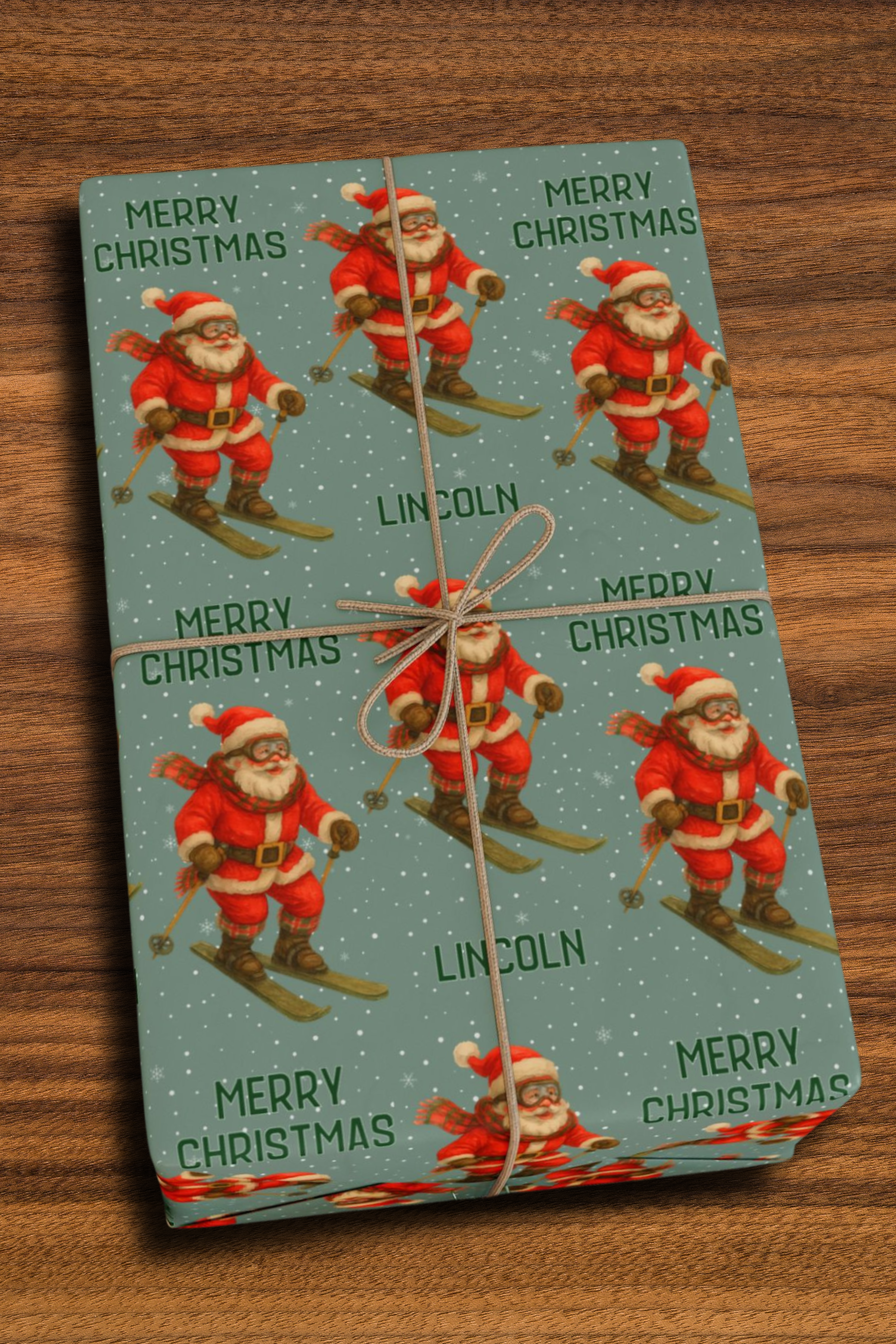 Santa Skiing