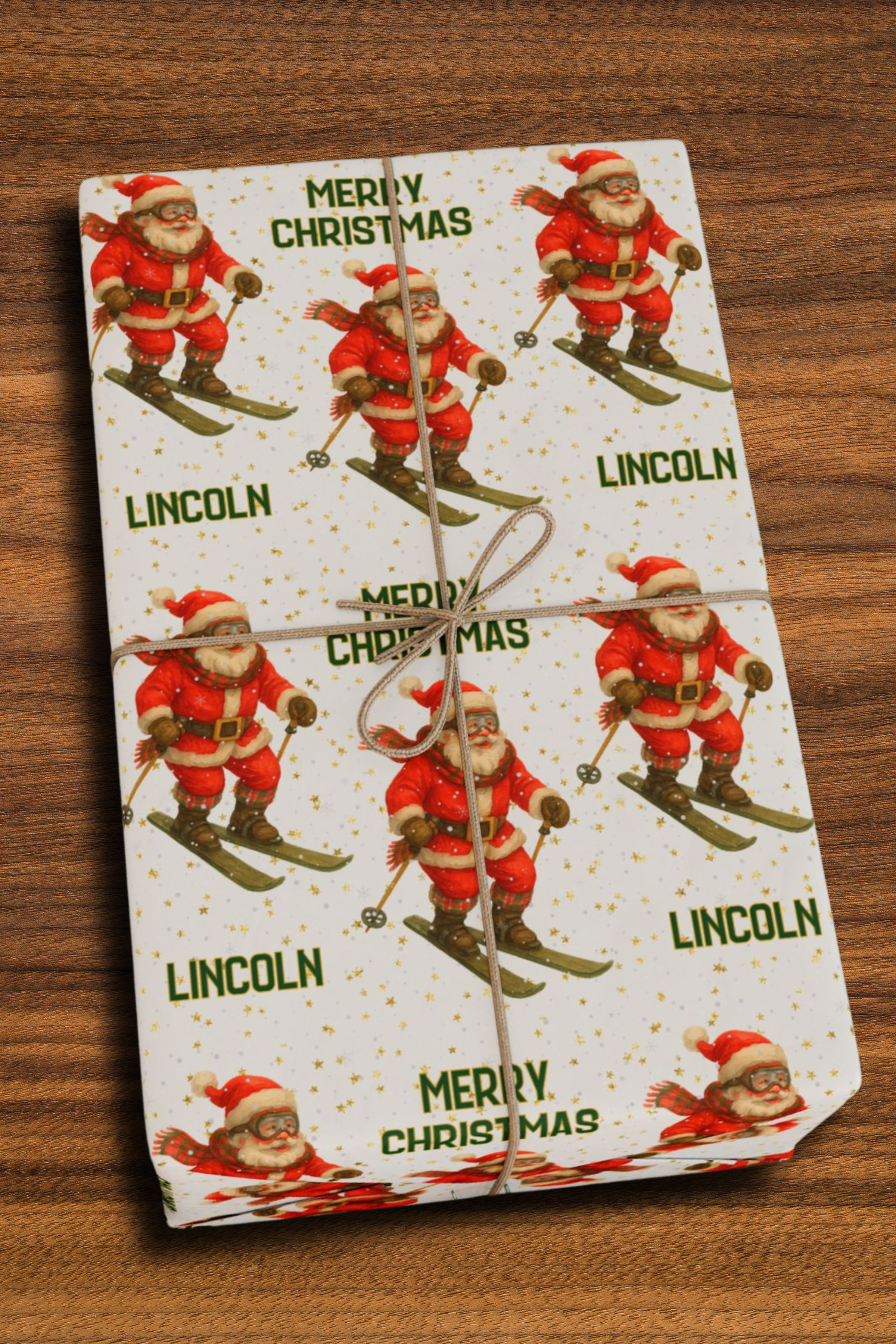 Santa Skiing