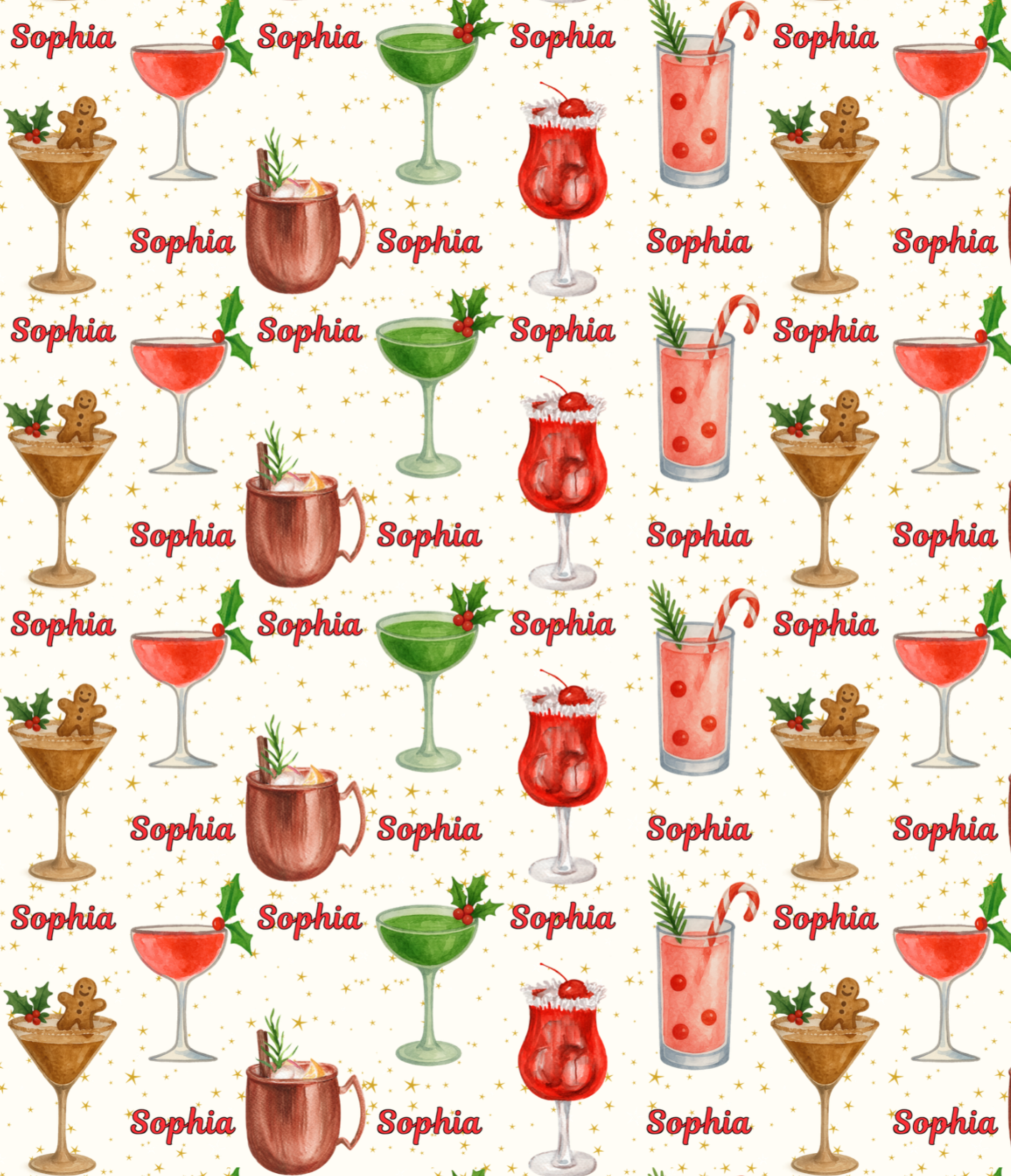 Vintage Christmas Cocktails